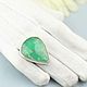 Ring with chrysoprase. Silver. Rings. Author Jewelry from natural stones. My Livemaster. Фото №4