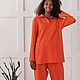 Костюм трикотажный футер ORANGE. Костюмы. SILVASHI STORE. Ярмарка Мастеров.  Фото №5