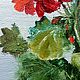 The painting with flowers 'Geranium bush' is decorated. Pictures. Paint with Love (lotmarket). My Livemaster. Фото №6