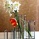 A set of five vases. Geometric vases Loft. Vases. Glass Flowers. My Livemaster. Фото №5