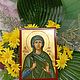 Icono del Santo mártir Raisa (Iraida). Icons. icon-saintimage. Интернет-магазин Ярмарка Мастеров.  Фото №2