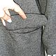Жакет "Грозовой серый" 100% кашемир. Жакеты. Вера / Kirshvery_knit (kirshvery) (kirshvery). Ярмарка Мастеров.  Фото №6