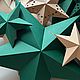 Заказать Звезда из бумаги. TASH decor Татьяна Шапина. Ярмарка Мастеров. . Объемные цифры и буквы Фото №3