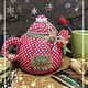 Новогодний текстильный чайник, Новогодние сувениры, Видное,  Фото №1