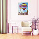 Painting with potal interior Balloon. Pictures. Svetlana Samsonova. Online shopping on My Livemaster.  Фото №2