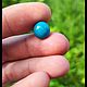 Синий Опал Чили ( Анды ) - 6,4 ct (11*10*9 мм). Кабошоны. Сокрытое в Листве. Интернет-магазин Ярмарка Мастеров.  Фото №2