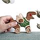  Дракончик. Игрушки-каталки. Melsandwood. Ярмарка Мастеров.  Фото №4