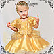 Baby dress 'Golden Princess' Art.179, Childrens Dress, Nizhny Novgorod,  Фото №1