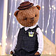 Teddy Bear from the collection Meine Damen und Herren, Teddy Bears, Moscow,  Фото №1
