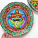 Order 'Fiesta ' Set of 3 plates on the wall in the Mexican style. Art by Tanya Shest. Livemaster. . Decorative plates Фото №3