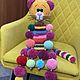 Вязаная игрушка из плюшевой пряжи вязаный полосатый кот амигуруми. Амигуруми куклы и игрушки. Рыжий кот (магазин вязаных идей). Интернет-магазин Ярмарка Мастеров.  Фото №2