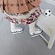 Sneakers for Monster white 26x13mm. Clothes for dolls. Olga Safonova. Ярмарка Мастеров.  Фото №4