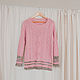 Джемпер "Tea Rose". Джемперы. blossom_yarn. Ярмарка Мастеров.  Фото №5