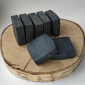 Косметика ручной работы handmade. Livemaster - original item Natural soap with shungite 