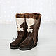 Заказать Рожки белые. northern boots (NorthernBoots). Ярмарка Мастеров. . Унты Фото №3