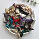 Elastic hair band made of 100% natural silk with a bow different colors, Scrunchy, St. Petersburg,  Фото №1