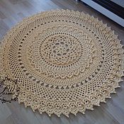 Для дома и интерьера handmade. Livemaster - original item Knitted carpet 