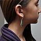 Капли. Серьги классические. LEVITAN jewellery. Ярмарка Мастеров.  Фото №6