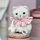 Котенок тедди коллекционный. Тедди Зверята. MyTeddyStore. Ярмарка Мастеров.  Фото №7
