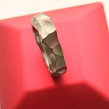 Украшения ручной работы. Ярмарка Мастеров - ручная работа Титановое кольцо. Handmade.