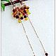 Янтарь. Серьги "Гроздья"  янтарь позолота. Earrings. Frollena II. Natural Baltic amber. My Livemaster. Фото №6