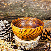 Посуда handmade. Livemaster - original item Bowl from Elm for average food Utensils of wood Wooden ware #T49. Handmade.