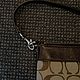 Сумка Coach New York Mini Signature из кожи и холста. Клатчи. Chic bags. Ярмарка Мастеров.  Фото №5