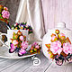  Чайный набор (кружка, тарелка, ложка и сахарница)а. Наборы посуды. Flowerdecor337. Ярмарка Мастеров.  Фото №4