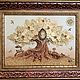 Денежное дерево- символ гармонии и процветания, Картина фэншуй, Лондон,  Фото №1