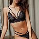 Заказать Комплект для маленькой груди. Natali Lingerie / Нижнее бельё ручной работы!. Ярмарка Мастеров. . Комплекты белья Фото №3
