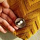 Cosmetic bag Terry mustard cotton. Interior elements. текстиль для дома и отдыха DUNE&PINE. My Livemaster. Фото №5