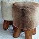 Заказать Табурет меховой. Aurora Fluffy Stools. Ярмарка Мастеров. . Табуреты Фото №3