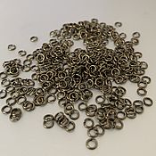 Материалы для творчества handmade. Livemaster - original item Connecting rings 3 mm art.4-2, bronze. Handmade.