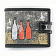 Purse on the button 'Bottles', Wallets, Moscow,  Фото №1
