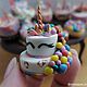 Doll food unicorn Cake for Dollhouse. Doll food. MiniDom (Irina). Online shopping on My Livemaster.  Фото №2