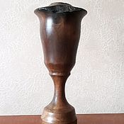 Деревянная ваза из кипариса