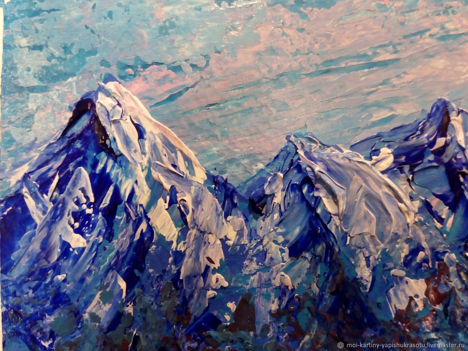 Ярмарка Мастеров картина горы