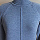 Свитер "Avio" из 100% мериноса. Свитеры. FAVORITE KNITWEAR (Наталья). Ярмарка Мастеров.  Фото №4
