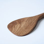 Посуда handmade. Livemaster - original item Oak spatula, small. Handmade. Color 