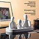 Статуэтки Семья для интерьера и декора дома. Статуэтка. Эльвира (she-style-home-emotions). Ярмарка Мастеров.  Фото №4