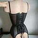 Прозрачный бельевой корсет с кружевом. Корсеты. Shi Corset (Анна). Ярмарка Мастеров.  Фото №5