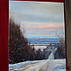 Oil painting 'Quiet winter morning' prints. Pictures. Zhanne Shepetova. My Livemaster. Фото №5