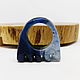 20 Ring ring made of tinted agate Modern. Ring. Selberiya shop. Online shopping on My Livemaster.  Фото №2