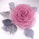 Just rose. Brooch. Brooches. ms. Decorator. Online shopping on My Livemaster.  Фото №2