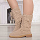 Shoes demi-season "Tatiana". Boots. KnittedBoots. Online shopping on My Livemaster.  Фото №2