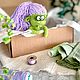 Интерьерная игрушка Тролль. Амигуруми куклы и игрушки. Вязаные игрушки q’toys. Интернет-магазин Ярмарка Мастеров.  Фото №2