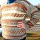 Order Men's sweater hand-knitted from thick thread. Livedogsnitka (MasterPr). Livemaster. . Sweaters Фото №3