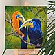 Toucans. Cycle Exotic birds. the picture is 9, Pictures, Moscow,  Фото №1