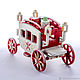 Елочная игрушка из дерева Карета крытая 3020 Red Classic. Елочные игрушки. Dřevěné hračky. Ярмарка Мастеров.  Фото №6