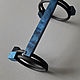 Bracelet-wristband made of blue wood. Hard bracelet. TETstudio. Ecostyle.. My Livemaster. Фото №5
